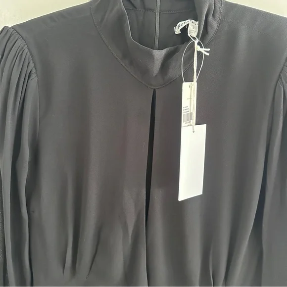 NWT Reformation Black Dress - Picture 5 of 7